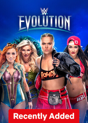 Netflix: WWE Evolution | <strong>Opis Netflix</strong><br> Supergwiazdy i legendy wrestlingu kobiet przyciągają uwagę i tworzą historię w pierwszym wyłącznie kobiecym Premium Live Event WWE. | Oglądaj serial na Netflix.com